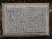 Struma Military Cemetery - Bowen, Albert Harry